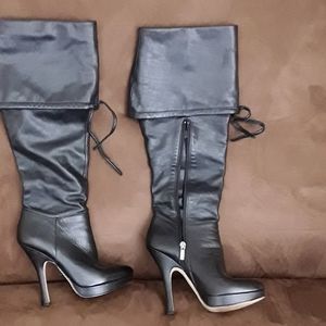 Thigh high boots